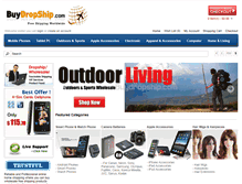 Tablet Screenshot of buydropship.com